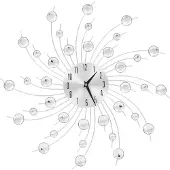 Syfax Wandklok met quartz-mechanisme 50 cm modern ontwerp