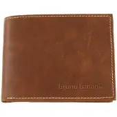 Bruno Banani Leer portemonnee Buffalo Wallet Cognac Lichtbruin