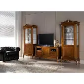 AEA TV-kast, woonkamer, dressoir, TV-meubel, lade, Italiaans barokmeubel