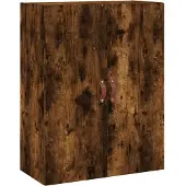 Syfax Wandkast 69,5x34x90 cm gerookt eikenkleurig