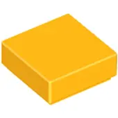 LEGO 1x1 tegels 3070 - 100 stuks, lichtoranje