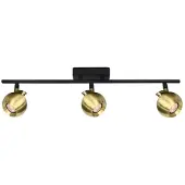 ITALUX Spotlamp LAFIN SPL-45379-3R-BK-GD van