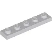 LEGO 1x5 Platte steen 78329 - 100 stuks, lichtblauwgrijs