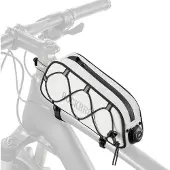 RockBros Fietsframezak, bovenbuis tas, waterafstotend, 0,7 liter, wit