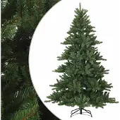 Syfax Kunstmatige Inklapbare Kerstboom Groen 210 cm PVC, staal