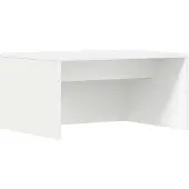 Syfax Wandbureau Wandgemonteerd Wit 60 x 45 x 30 cm Bewerkt hout