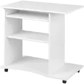 Inter Link Computertafel op wielen Adda - wit