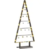 Syfax Metalen kerstboom met standaard Zwart 90 cm Staal