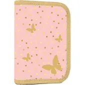 Oxybag etui, 1 vak, 2 kleppen, leer, OXY GO Butterfly
