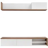 AEA Wohnwand Wandregal Moderne Design TV-Ständer Wohnzimmer Einrichtung