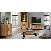 AEA Modern s Set TV Lowboard Sideboard Komplett Holzmöbel Wohnwand