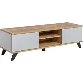 AEA Wohnzimmer Garnitur 5 tlg Luxus Wohnwände Holz Möbel Set TV-Ständer