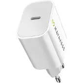 Avizar USB C Power Delivery 20W Netlader, Wit