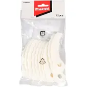 Makita vervangingsmes kunststof 12 stuks ( 199870-3 ) voor snijkop