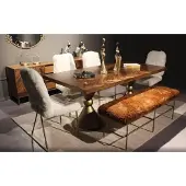 AEA Esszimmer Set Esstisch 4x Stühle Sitzbank Modern Set Luxus Essgruppe