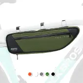 RockBros Fietsframe tas, driehoekmodel, ca. 2 liter, reflecterend, groen