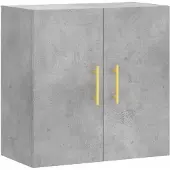 Syfax Wandkast 60x31x60 cm bewerkt hout betongrijs