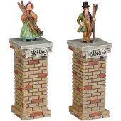 Luville Kersthuisje Efteling | Reizigers | 7.5 cm | 2 stuks