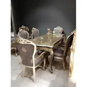 AEA Modernes Esszimmer Möbel n Esstisch + 6x Stühle Tisch Stühle