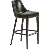 AEA Barhocker Stuhl Hocker Design Bar Stühle Polster Leder Esszimmerstuhl