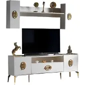 AEA Esszimmer Wohnwände Moderne TV-Ständer Wandregale Wohnzimmer Luxus TV-Möbel