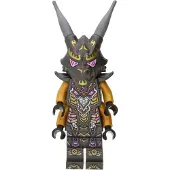 LEGO Minifiguur Ninjago, Kristallen Koning met harnas, dubbel lichaam, 4 (njo0766)