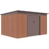 G21 Tuinhuis GRAH 915 - 340 x 269 cm, bruin