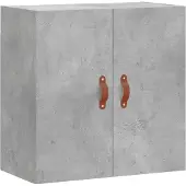Syfax Wandkast 60x31x60 cm bewerkt hout betongrijs