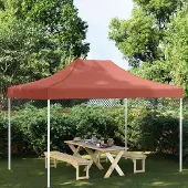 Prolenta Maison Exclusive - Partytentdak, 4x3 meter, terracotta-rood, 270 g/m²