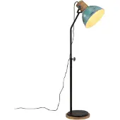 Syfax Vloerlamp 25 W E27 30x30x100-150 cm verweerd blauw