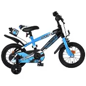 Volare Sportivo kinderfiets - voor jongens - 12 inch - blauw/zwart