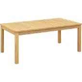 Syfax Salontafel Licht acacia 110 x 60 x 45 cm Massief Acaciahout