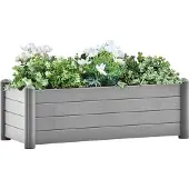 Prolenta Maison Exclusive - Tuinverhoger, model PP, steingrijs, 100x43x35 cm