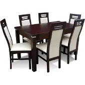 AEA Esszimmer Garnitur Stuhl Set Essgarnituren Tische Essgruppe Tisch + 6 Stühle