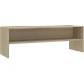 Syfax Tv-meubel 120x40x40 cm bewerkt hout sonoma eikenkleurig