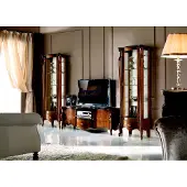AEA Wohnwand 3tlg rtv mit 2x Vitrine Design Italienische Luxus Möbel Barock Stil