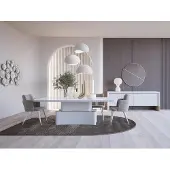 AEA Luxus Esszimmer Set Esstisch Design Sideboard Modern Möbel Essgruppe