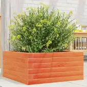 Prolenta Maison Exclusive - Plantenbak, warmbruin, 50x50x23 cm, massief hout, grenen
