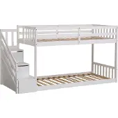 Happy Garden Kinderstapelbed 190x90cm wit CELESTINE