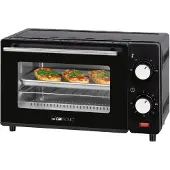 Clatronic Minioven | 8 liter bakruimte | Boven- en onderwarmte | 60 minuten timer met eindsignaal | MB 3746