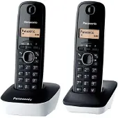 Panasonic Draadloos DECT-telefoon, KX-TG1612FRW, duo-set, 2 handsets, wit