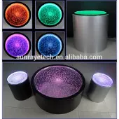 AEA Design Tisch Couchtisch Wasser Säulen Säule Water Sofa Tische LED Beleuchtet