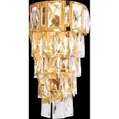 AEA Wandleuchte Wandlampe Wandleuchten Lüster Wand Lampen Kristall Gold