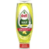 Dreft Max Power Afwasmiddel Lemon 730 Ml
