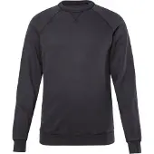JP 1880 Regular Fit Sweatshirt ronde halszwart, Effen