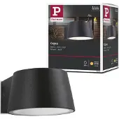 Paulmann Capea 94452 LED-buitenlamp (wand) LED LED vast ingebouwd 6 W Grijs