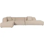 Housecraft living hoekbank rechts Tanja - beige