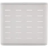 Vente-unique Tuintafel L90 cm van polypropyleen - Wit - MOAH van MYLIA