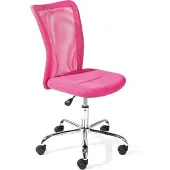 Inter Link Chaise de bureau enfant - Bonnie - Rose