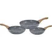Carl Schmidt Sohn GmbH STEINFURT koekenpan, diameter: 20 cm, aluminiumlegering, grijs
